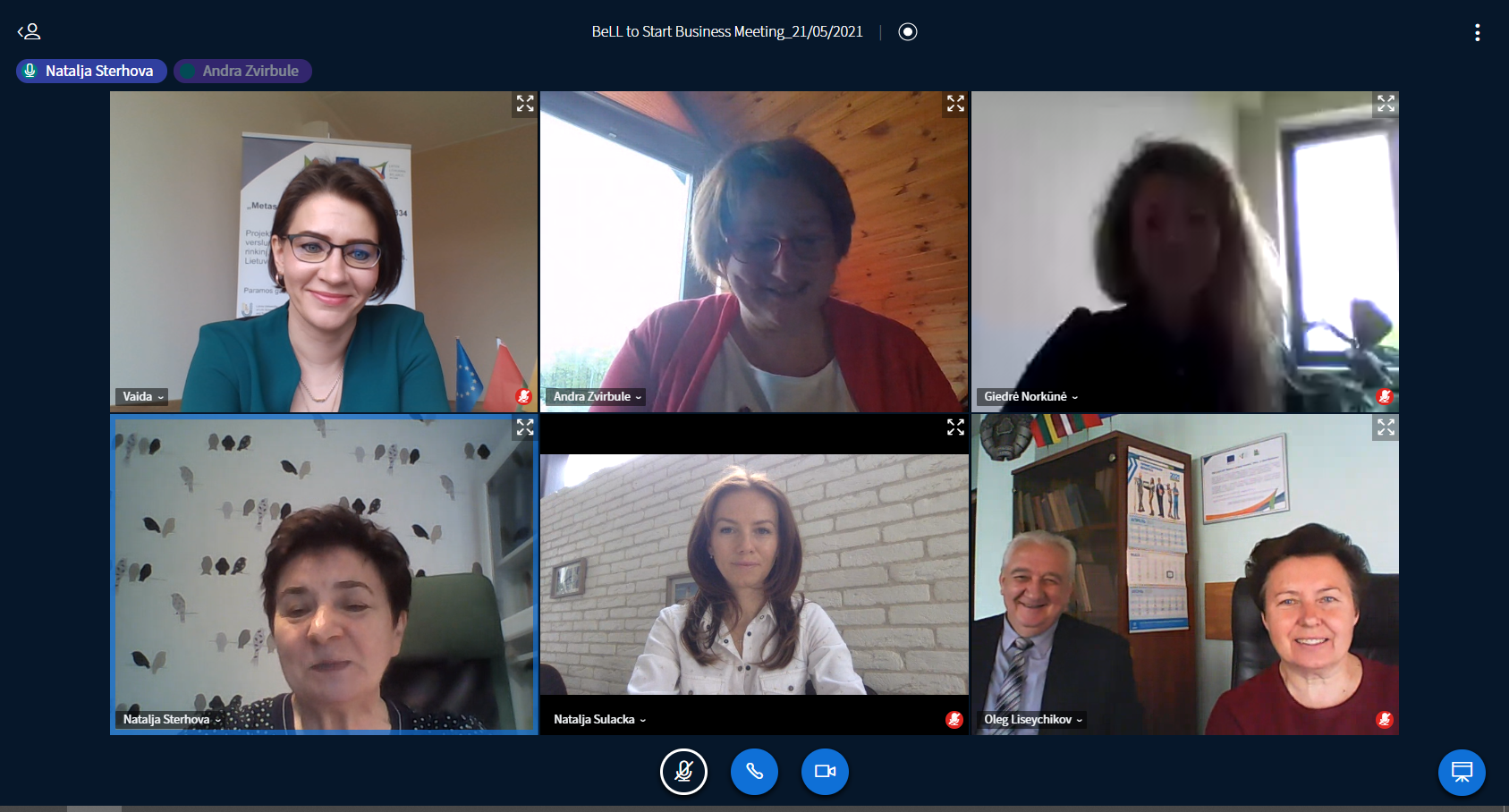 The third project partners’ meeting – online again