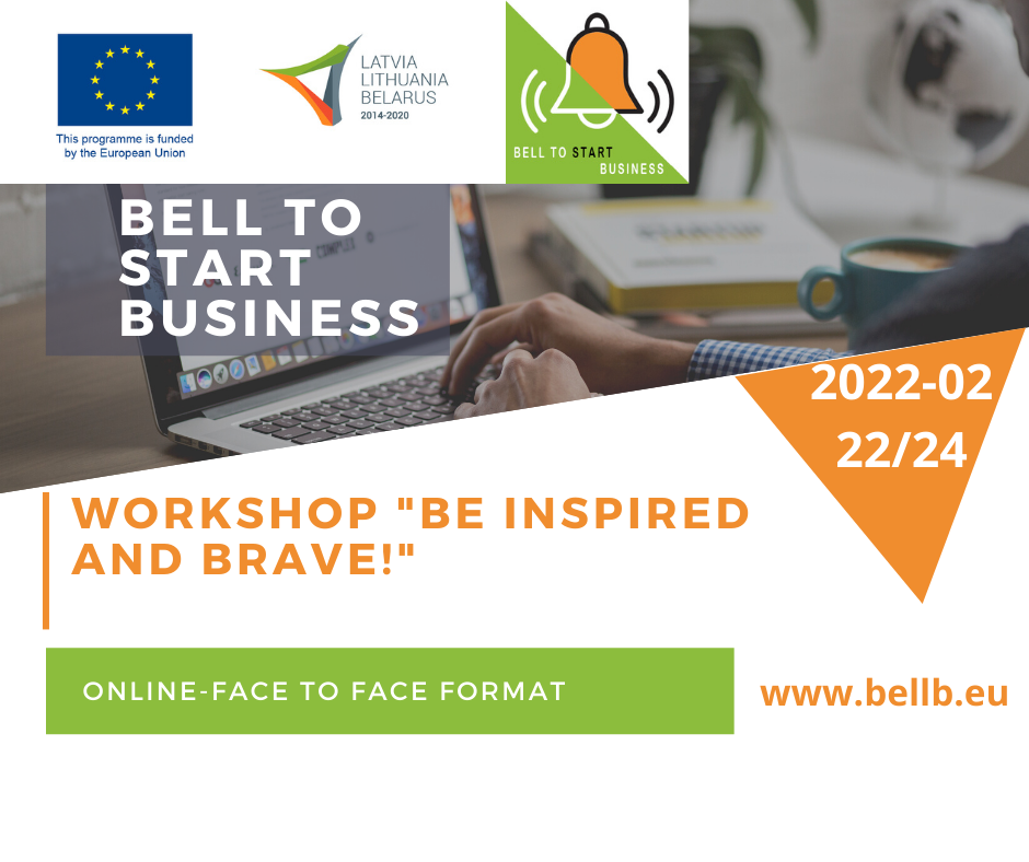 You are currently viewing Workshop “Be inspired and brave!” in Lithuania