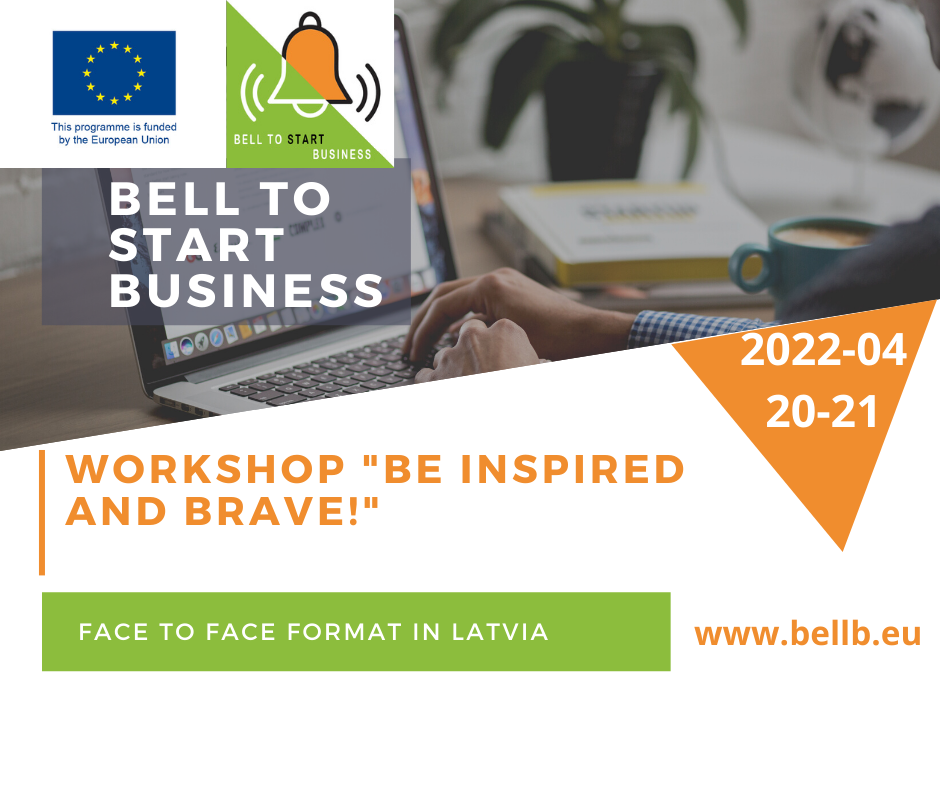 You are currently viewing Workshop “Be inspired and brave!” in Latvia
